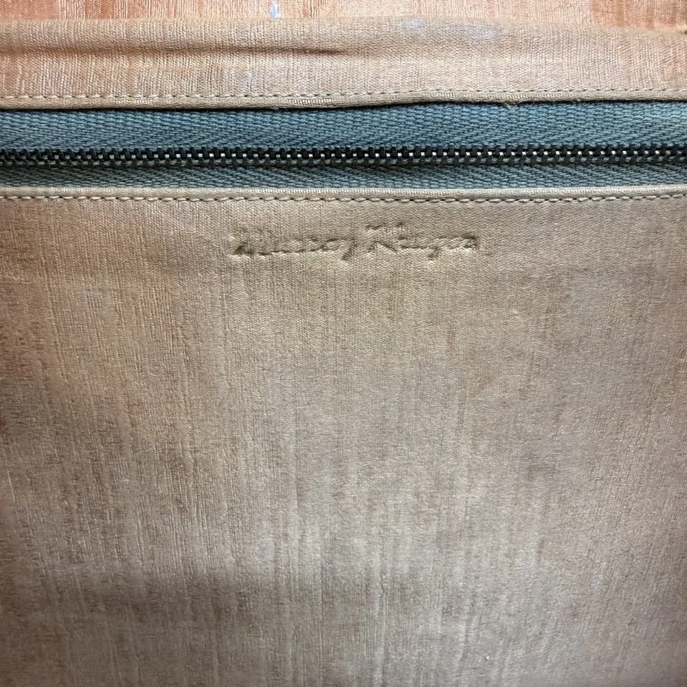 Murray Kruger Vintage Snake Skin Turnlock Flap Chain Strap Bag